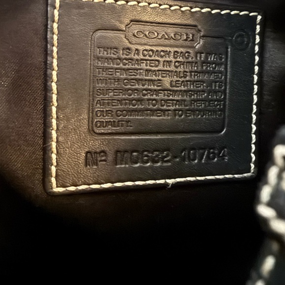 COACH Signature Ergo Hobo Jacquard Shoulder Purse - Picture 6 of 6